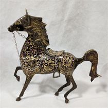 Horse Bronze Horse Pakistan Bronze Ware Pendulum Zodiac Horse Birthday Gift Handicraft Manufacturer Direct
