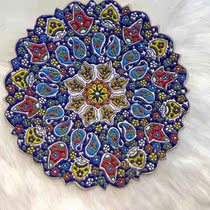 Wall-mounted disc ceramic decorative disc hanging disc