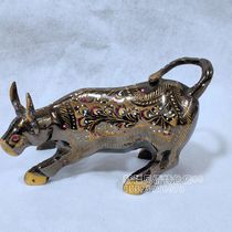 Bull Copper Bull Wall Street Bull Wong Bull Pakistan Bronze Ware Pendulum of Bull Gift Manufacturer Direct