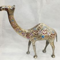 Copper camel Pakistan bronze instrumental bronze single peak camel.