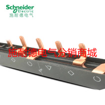 Schneider bus terminal block 4P 24 loop connection copper row A9XPH424 can be connected to 6 4P circuit breakers