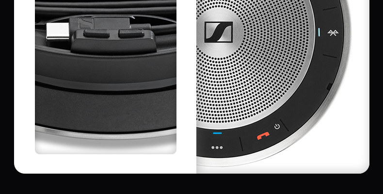 sennheiser森海塞尔sp30蓝牙全向通话音箱降噪视频会议电话