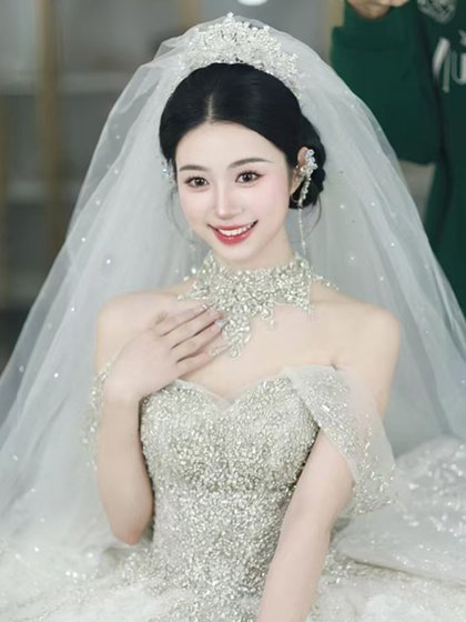별이 빛나는 하늘 반짝 반짝 베일 긴 큰 꼬리 인터넷 유명인 진주 라인 스톤 메인 웨딩 드레스 신부 웨딩 헤드 드레스 슈퍼 요정 숲 시리즈 별이 빛나는 하늘 반짝 반짝 베일 긴 큰 꼬리 인터넷 유명인 진주 라인 스톤 메인 웨딩 드레스 신부 웨딩 헤드 드레스 슈퍼 요정 숲 시리즈
