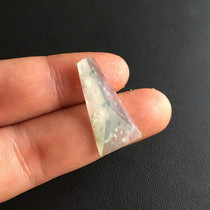 Fuli Jewelry Myanmar Natural Old Pit Ice Species Features Snow Cotton Cuisine Creative Inlay Pendant Nude Stone Egg noodles