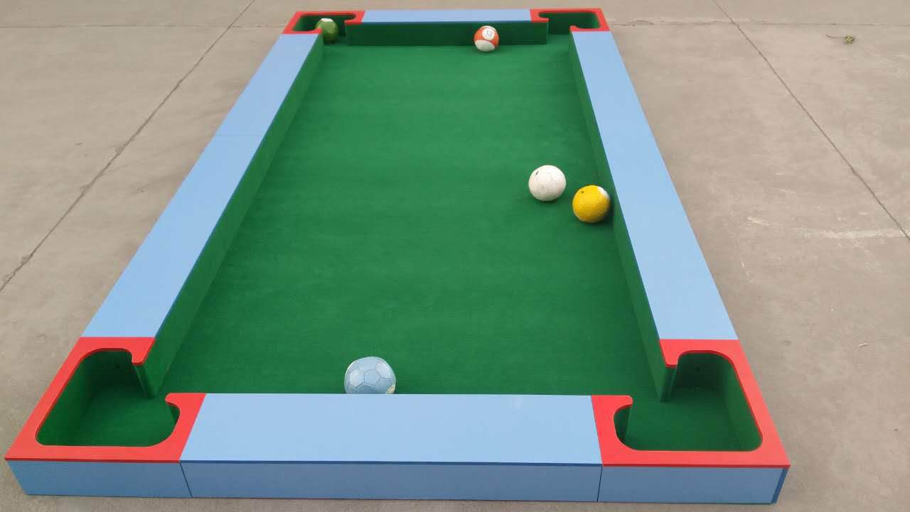 蹴足脚踢式台球snookball入门级新款定制产品4.8*2.6*0.2米