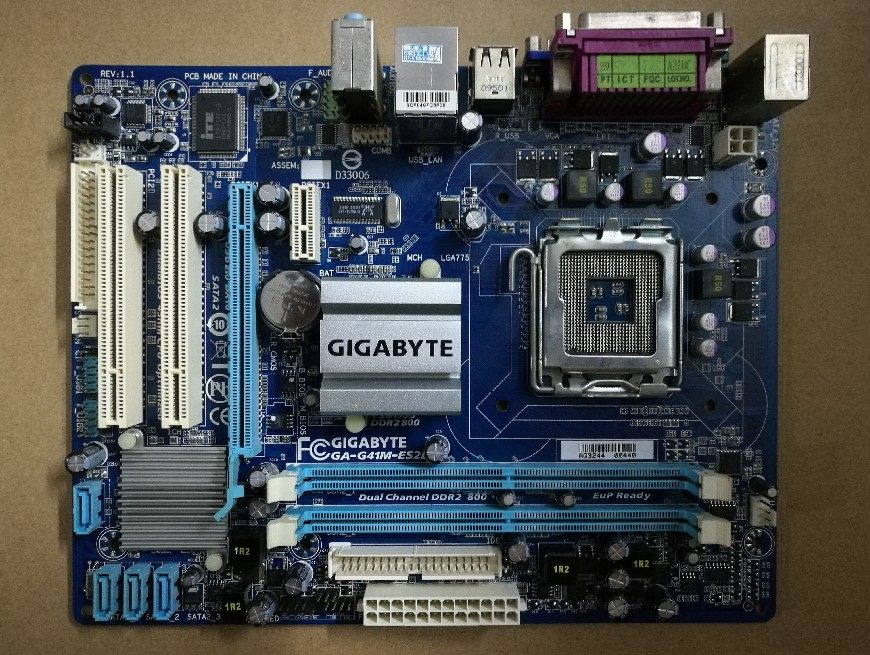 技嘉g41mes2lg41主板ddr2775针集显替g31华硕p5qplam