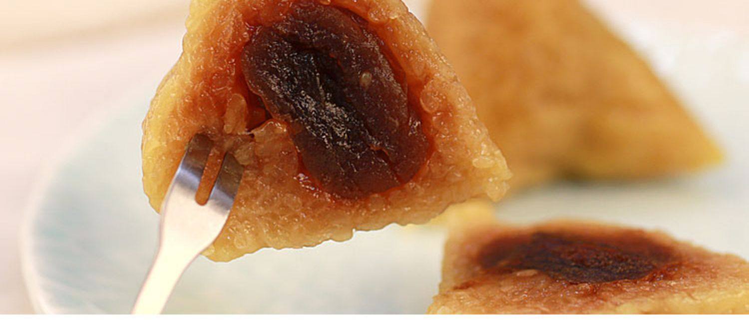 糕见哩粽子蜜枣粽甜粽散装粽子团购130*8个手工现做温州特产