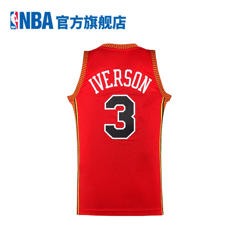 NBA 阿迪达斯 76人队 艾弗森 雪城版 复古球衣篮球服 ADS1502A产品展示图1