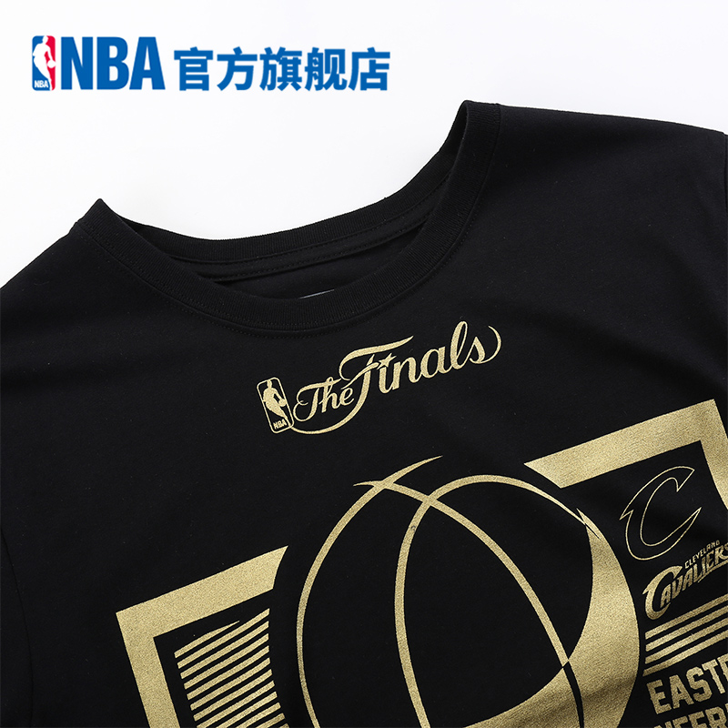 NBA 2016 骑士队总冠军 限量T恤男 运动休闲短袖 LWJS0177产品展示图3