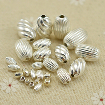 925 sterling silver accessories transfer beads diy original year red rope car flower twill laser beads cut angle beads olive beads