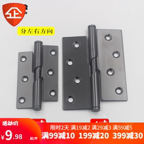 304 stainless steel black lift-off hinge 3-inch 4-inch bathroom partition automatic closing return self-lifting hinge