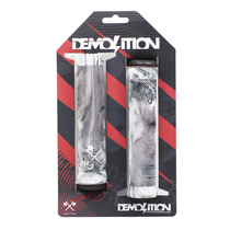DEMOLITION AXES BMX handle 150mm Black White Marble