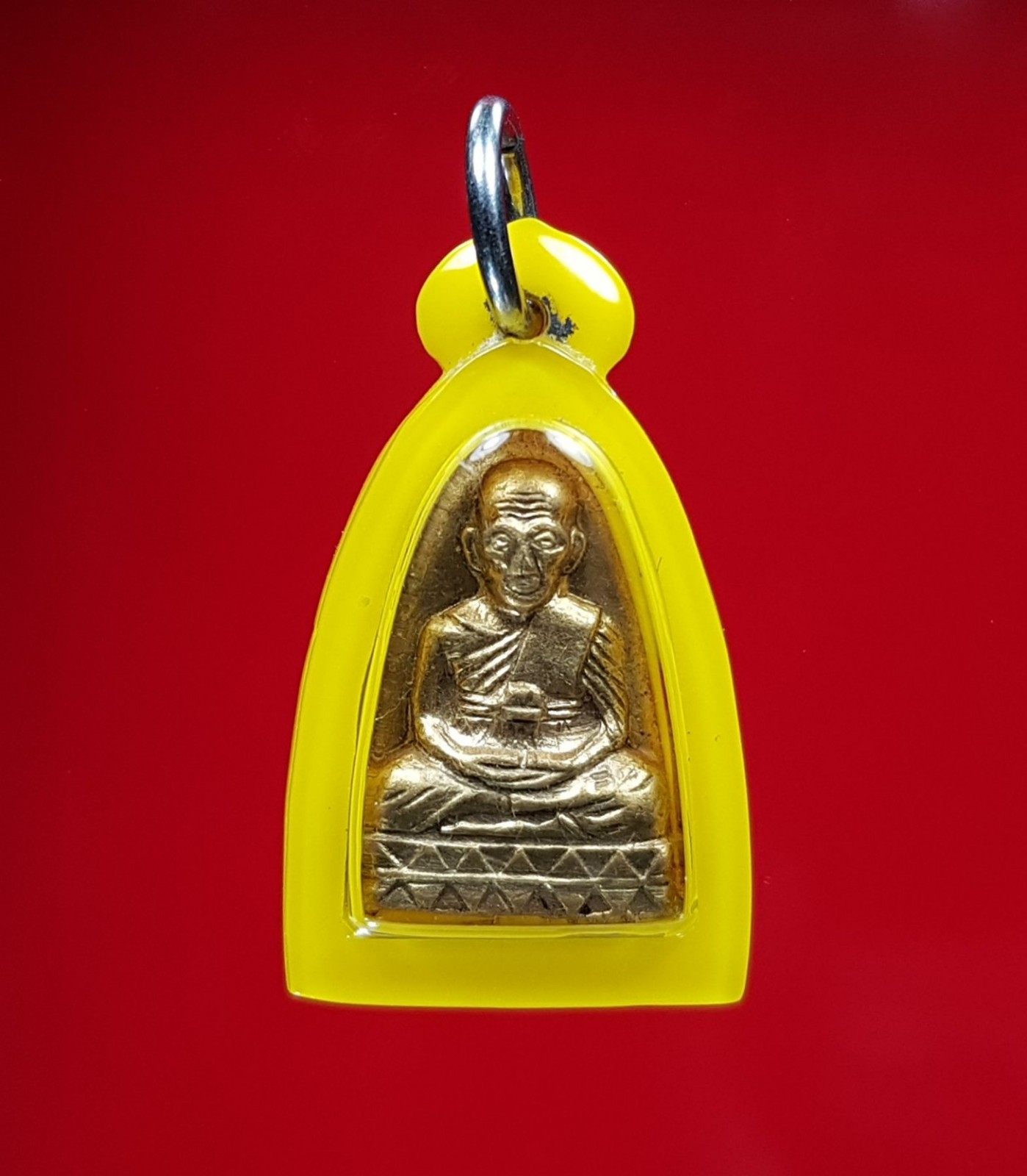 泰国泰雅佛牌阿赞添2505龙婆托自身wat phangkai挡险保平安小模