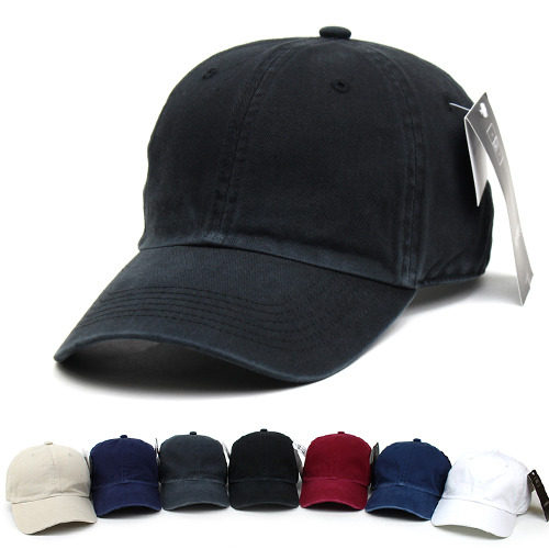 韩国进口flipper鸭舌帽秋冬韩版纯色光身男女帽子纯棉水洗棒球帽_7折