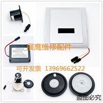 Exhibition Eagle Squatting sensor solenoid valve urinating induction panel stool electric eye battery case power transformer diaphragm