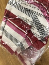 Jiajia sister with benefits kPa T-shirt classic red thick striped versatile style