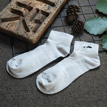 Foreign trade short tube sports socks mens cotton socks summer thin socks fitness running badminton basketball training socks