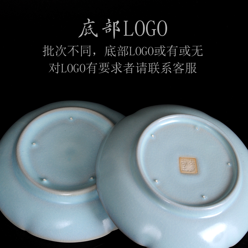 Wash your up porcelain sunflower Chinese style household study Chinese antique ceramics handicraft disc plate decoration furnishing articles