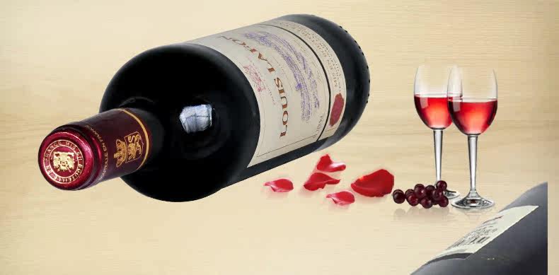 法国原瓶进口 路易拉菲红酒 干红葡萄酒 750ml*6瓶 1箱预调酒