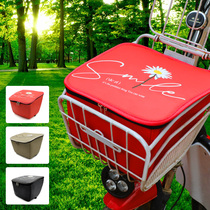 Waterproof electric car battery car folding basket liner charter basket Bicycle basket Electric basket