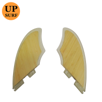 Honeycomb Tail Rudder Surfing Accessories glass fiber bamboo leather surf tailfin FK Two sets of surfboard fins SINGLE TAP