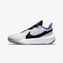 Nike big childrens shoes 21 autumn new TEAM HUSTLE D 10 practical basketball shoes womens DH8053-100