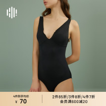 (Expreciation )NEIWAI deep inside and outside V-ray-face conjoined swimsuit spring sports lady bikini pool hot spring