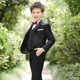 Children's clothing spring and autumn boys suits children boys middle-aged children small suits flower girls jacket dress three-piece suit Children's clothing spring and autumn boys suits children boys middle-aged children small suits flower girls jacket dress three-piece suit