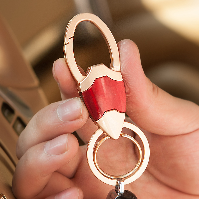 jobon中邦情侣钥匙扣男士腰挂创意金属汽车钥匙链挂件钥匙圈送礼产品展示图3