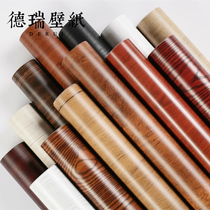 Bedroom self-adhesive wallpaper wallpaper Boeing soft film furniture cabinet door renovation PVC waterproof thickened wood grain sticker