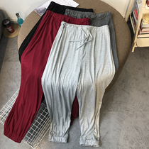 Summer new modal high-waisted Harem pants womens thin breathable Korean version loose sports pants drawstring pants wild