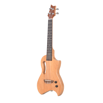 26 inch electric ukulele pure electric silent ukulele shaped does not disturb the people intelligent ukulele full single solid wood