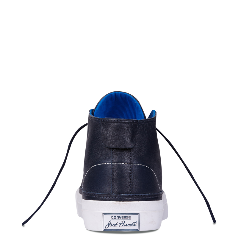 CONVERSE匡威官方 Jack Purcell II 牛皮革纯色开口笑 156365C产品展示图3