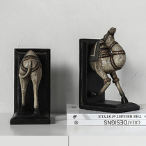 Creative camel minimalist desk face book stand book leaning on book clip student book block home decent board room decoration hem