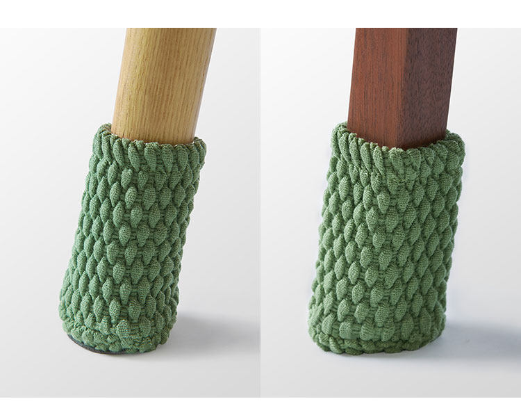 桌脚椅子腿保护套 小菠萝防滑静音桌腿套 色织提花桌腿套