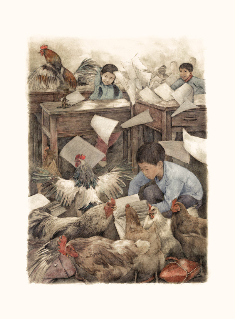 世界著名插画家插图版 草房子