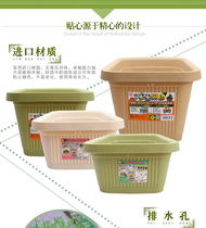 Love Rieth Flower Pot Balcony Extra-large Vegetable Basin 500600700 Alice fruit and vegetable basin pp resin