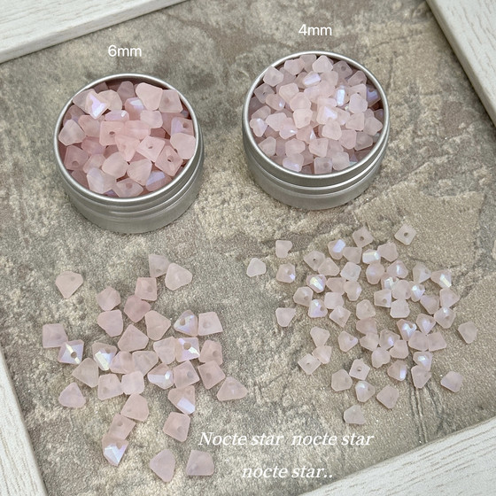 4-6mm 판타지 컬러 매트 복숭아 심장 삼각형 구슬 DIY 비드 보석 액세서리 팔찌 느슨한 구슬 팔찌 구슬 구슬 액세서리 4-6mm 판타지 컬러 매트 복숭아 심장 삼각형 구슬 DIY 비드 보석 액세서리 팔찌 느슨한 구슬 팔찌 구슬 구슬 액세서리