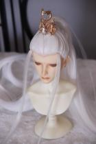 (after sale on display) New Years New Years BJD 30% ancient wind hand changed hair styling high temperature silk three pointed beauty tips
