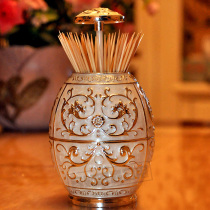 European Toothpick Box Creative Toothpick Bucket Restaurant Hotel KTV Living Room Tea Table Toothpick Bottle Toothpick Pot Toothpick Pot Toothpick Pot