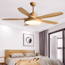Nordic high brightness ceiling fan light Living room Dining room Bedroom Modern simple silent fan light LED electric fan chandelier