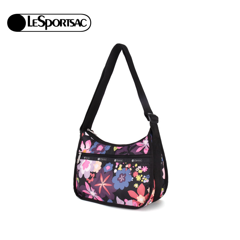 预售lesportsac乐播诗2018新款时尚书包单肩斜挎小包7520