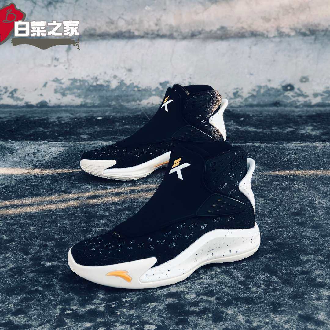 安踏汤普森5代篮球鞋高帮耐磨kt5战靴正代签名鞋克莱主义11941101