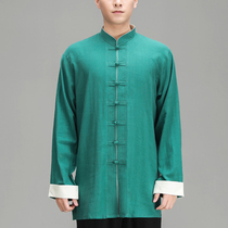 Taiji clothing mens competition performance clothing spring and summer new Chinese style practice clothing Taijiquan clothing female martial arts performance clothing