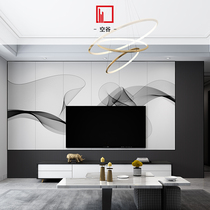 Empty Valley 2021 custom wall gusset background wall TV Chinese sound insulation modern style wall panel background wall light luxury