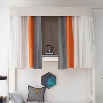Chinese hemp student dormitory bed curtain shading upper bunk bed mosquito net integrated bed tent men and womens bedroom bed curtain curtain