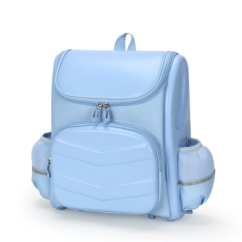 卡拉羊2018新款小学生书包女孩2-3-4-5年级男孩减负护脊儿童书包