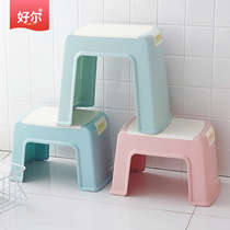 Plastic small stools thickened bench anti-skiders use children's stool cartoons to step on the pedestrian stool pedestrian stool