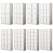 Hangzhou Workshop Dormitory Dormitory Iron More Wardrobe Staff Multi-door Storage Shoes Cabinet Deposit Bag hanging clothes deposit containing bowls cabinets