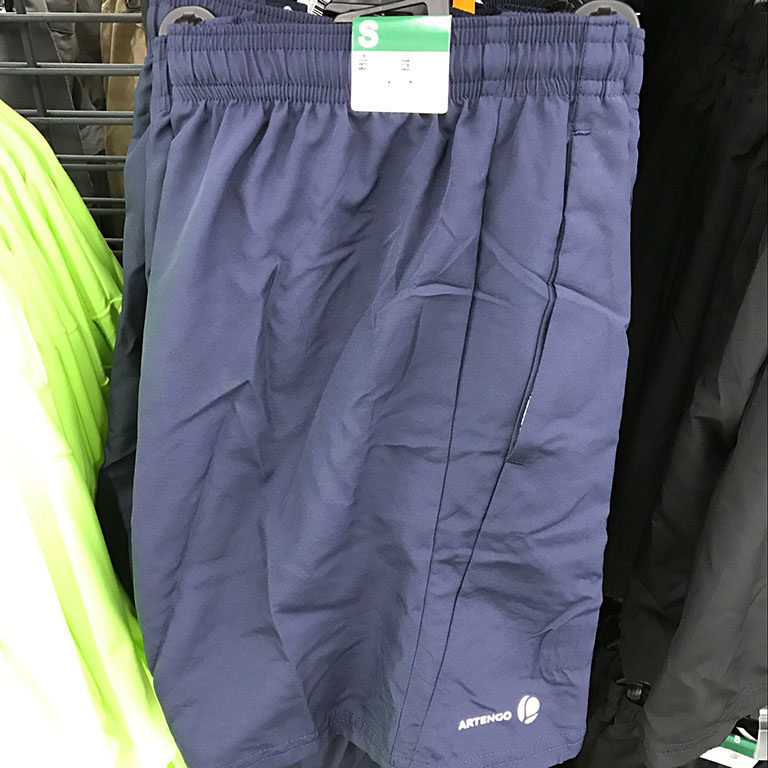 迪卡侬artengo short羽毛球/乒乓球/网球男士短裤